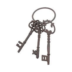 Keys to the medieval chamber 14.5cm, metal