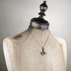 Blood Moon, bat, necklace, Alchemy England