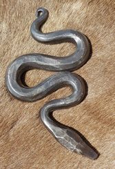 Snake - forged amulet