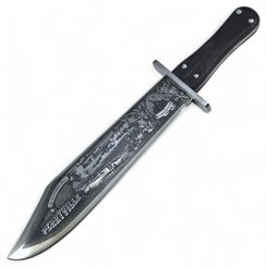 American BOWIE knife, PERRYVILLE, etched