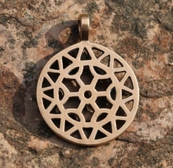 HISTORICAL PENDANT, bronze age, bronze