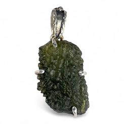 COSMO, Moldavite, pendant, silver 925/1000