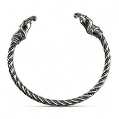 HUGINN et MUNINN - bracelet, argent