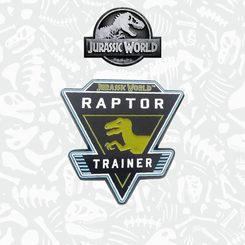 Jurassic World Pin-Abzeichen Raptor - Jurassic Park