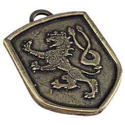 Gothic Boucle pour les ceintures et bretelles, zinc