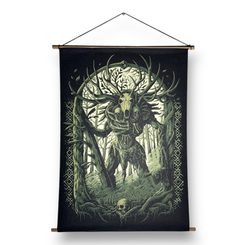 Leshy - Slavic forest demon, wall poster
