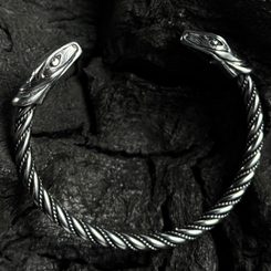 Oiseau-tonnerre, bracelet en argent Ag 925/1000