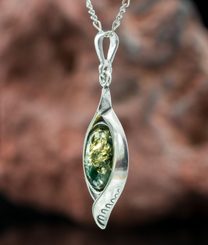 NORICA, bague en argent, péridot, Ag 925/1000