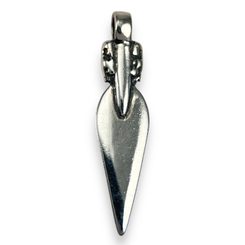 VENDEL SPEAR with bear, sterling silver pendant