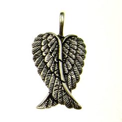 ANGEL WINGS, silver pendant, Ag 925