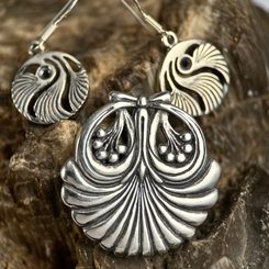 GORDICA, ring, garnet silver 925/1000