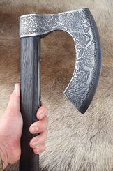 Walachische Axt, traditionelle geschmiedete Axt