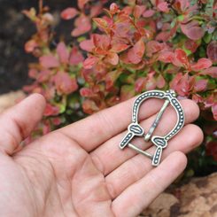 SLAVIC BELT STRAP END, Great Moravia