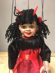 Little DEVIL GIRL Marionette