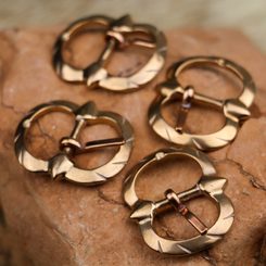 GÜRTELSCHNALLE, Frühmittelalter, Bronze