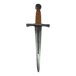 LANSQUENET Dague de combat à fusée en bois