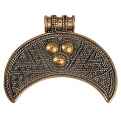 ZIVA, Lunitsa, Slavs, Vikings, pendant, bronze