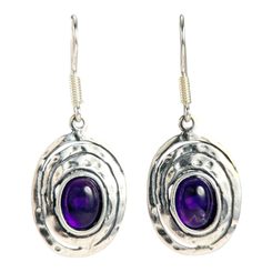 PRAGA, pendentif médiéval, améthyste et pierre de lune, argent 925/1000