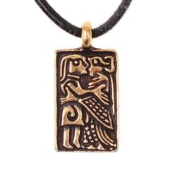 GULDGUBBE - bronze pendant