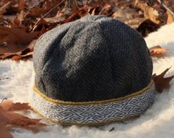 Viking Cap with Rigid Woven Heddle Belt, Birka
