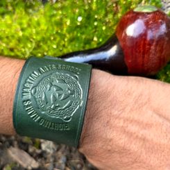 FIGHTING HARES, Irish Stick Fighting, bracelet, green