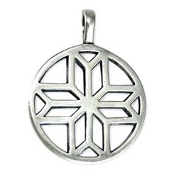 MORNING STAR VENUS II, silver pendant