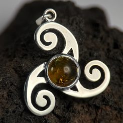 Tree of Life, amethyst, pendant, silver 925/1000