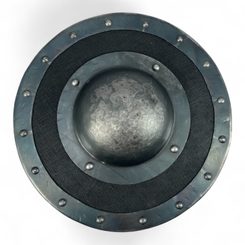 Fist shield, metal edge