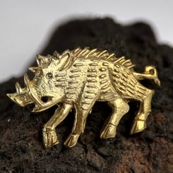 ANCIENT WISDOM OWL, costume brooch