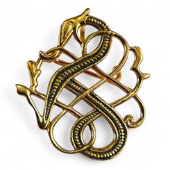 VIKING BRONZE BROOCH