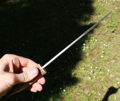 CELTIC LONG KNIFE, oppidum Zavist