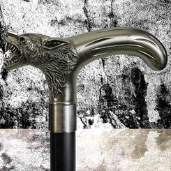 WOLF, rivet for leather craft, bronze