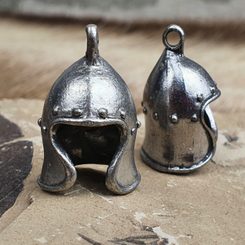 BARBUTE HELMET, pendant