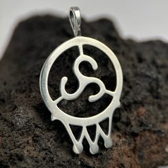Keltisches Wildschwein aus Bibracte, Amulett, Bronze