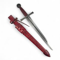 CELTIC, forged neck knife