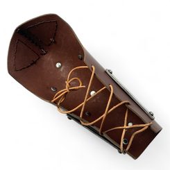 Leather Greaves - the pair