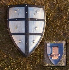 Iron Battle Ready Shield - Shields for Swordplay - Shields for Swordgame