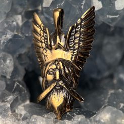 Viking Turtle Brooch, bronze