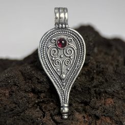 ROMA, ancient Roman earrings, silver