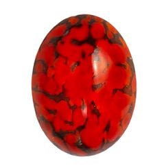 CABOON Glas 25x18 mm rot und schwarz