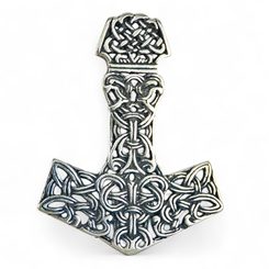 MJÖLNIR Thor's Hammer silver Pendant