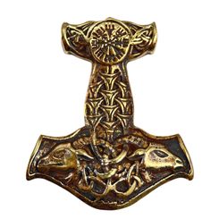 DAGR, Thor's Hammer, pendant, bronze
