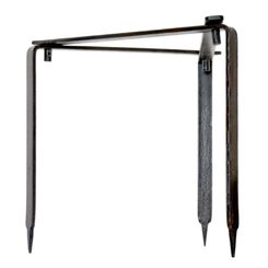 Forged medieval candlestick