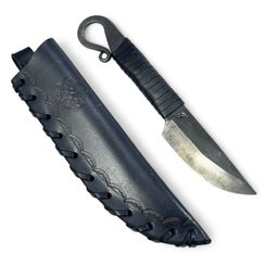 Brochet, couteau de pêche forgé