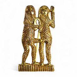 Forest people, medieval pilgrim badge