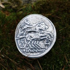 SIHTRIC II., Northumbria, approx. 940 Viking coin replica, zinc