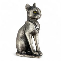 BASTET, costume brooch
