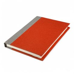 Notebook A6, handmade paper Velké Losiny 10 x 14 cm