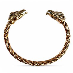 KELTISCHER DRACHE, Armband, Bronze