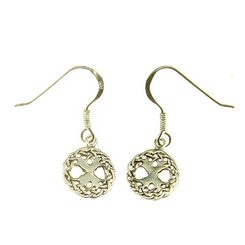 TREE OF LIFE, silver earrings, Ag 925